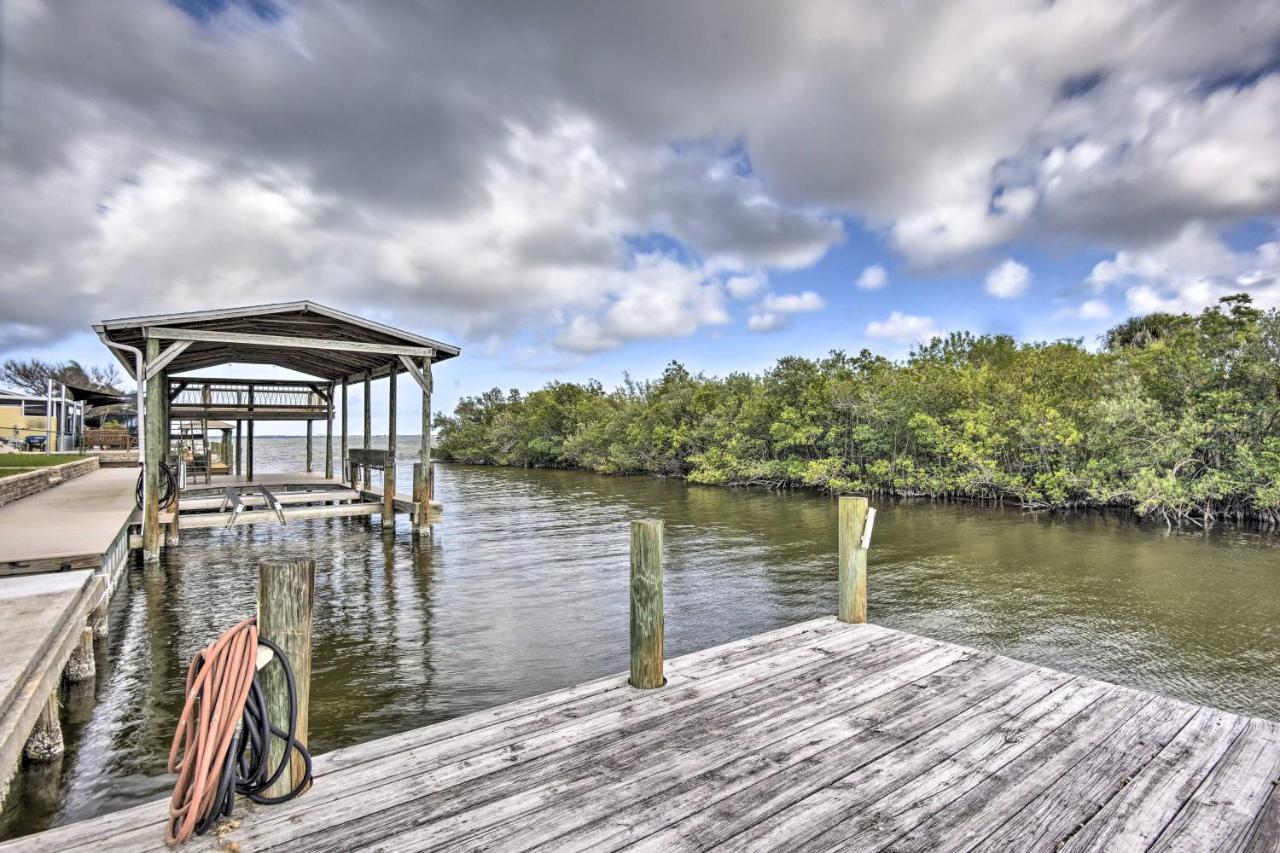 Merritt Island Home With Boat Dock On Canal Front! Kültér fotó